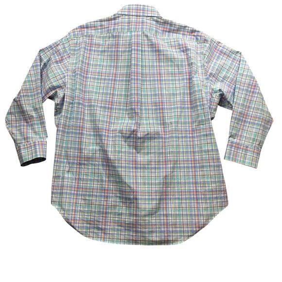 Lauren Ralph Lauren 17 1/2 32/33 Long SLeeve Button Up Button Collar Classic Fit - Picture 6 of 7